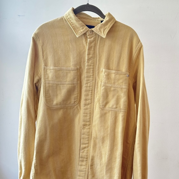 Mens Scotch & Soda - long sleeve shirt in butter yellow, XL - Picture 1 of 11